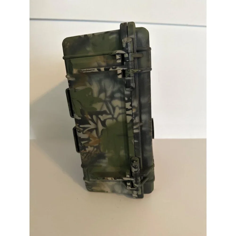 Canon Sure Shot Owl Date 35mm Game Camera In Camo Case With Motion Sensor & Wate